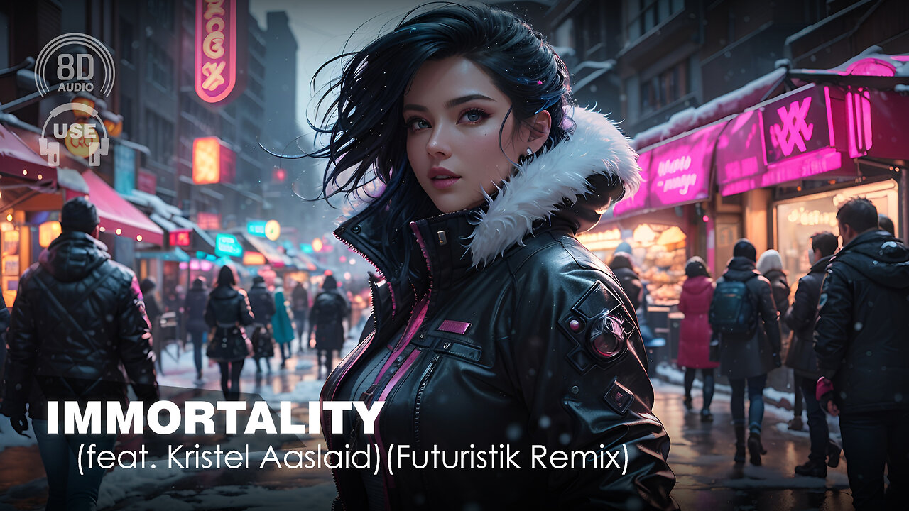 Cartoon - Immortality (Feat. Kristel Aaslaid) [Futuristik Remix] (8D AUDIO Experience) 🎧