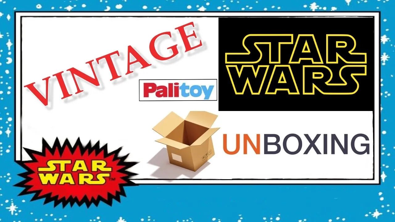 VINTAGE STAR WARS UNBOXING