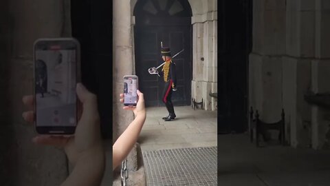 the Queen's Guard the kings troop #horseguardsparade
