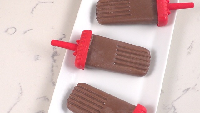 3-ingredient fudge pops