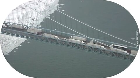 Freedom Convoy: US-Canada Border Bridge Blocked by Truck Convoy