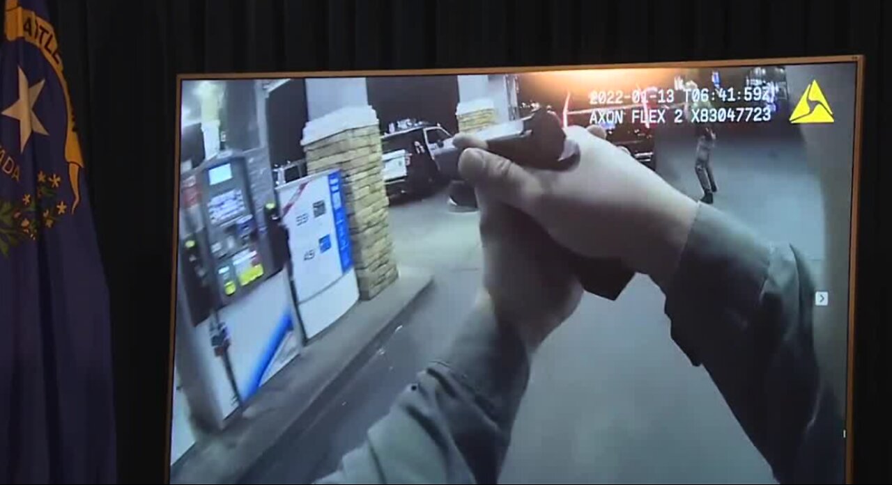 LVMPD officials give update on third shooting by officers this year