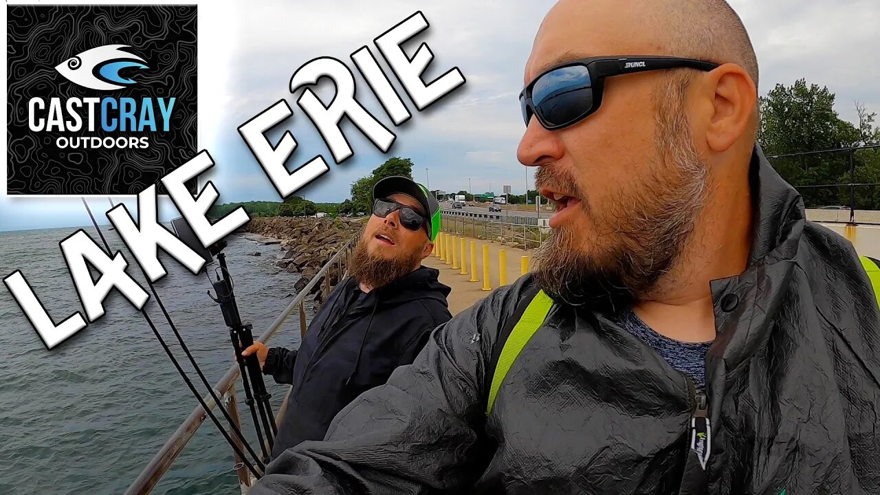 Using CAST CRAY lures on LAKE ERIE!!!