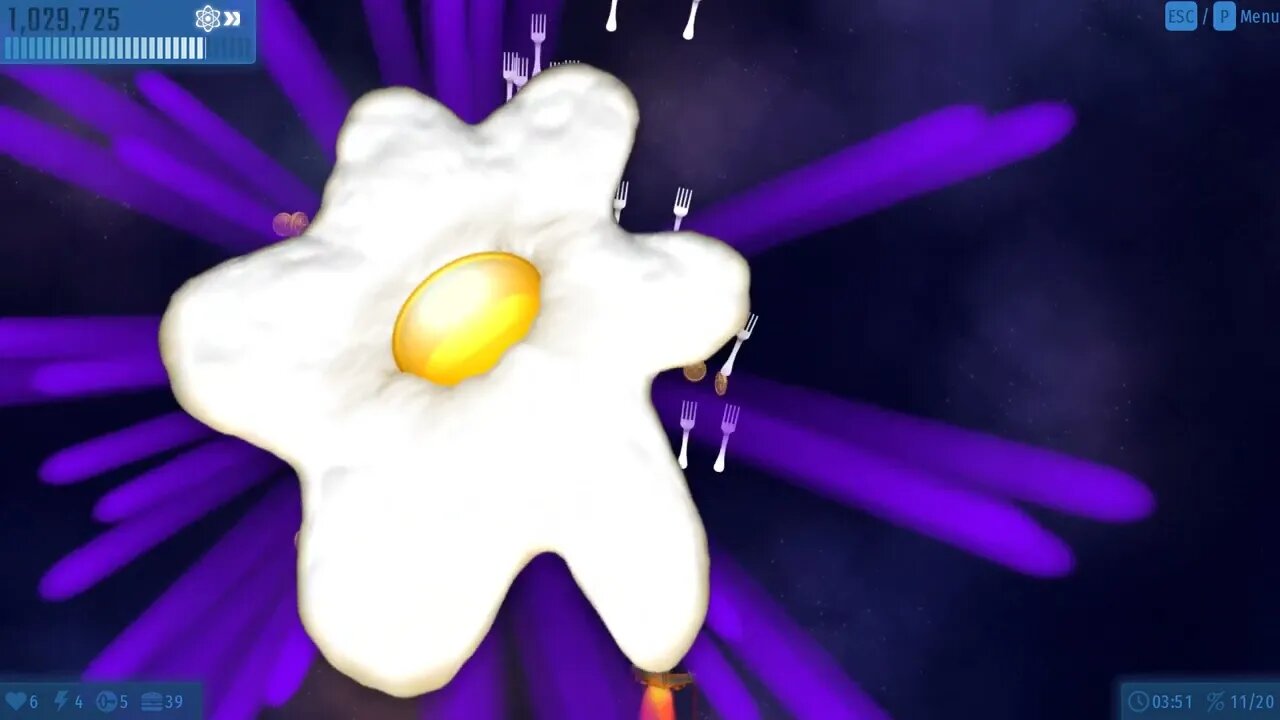 Chicken Invaders Universe 2023 09 22 . Mission Code: Today's Scramble