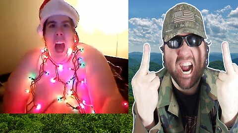 The Human Christmas Tree - FatBoyGetDown - Reaction! (BBT)