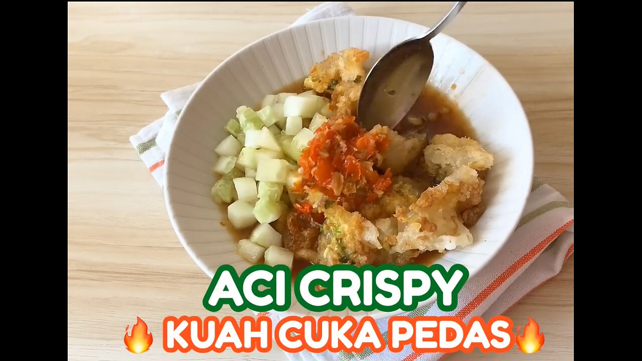 Resep Aci Krispi Gampang dan Super Mudah