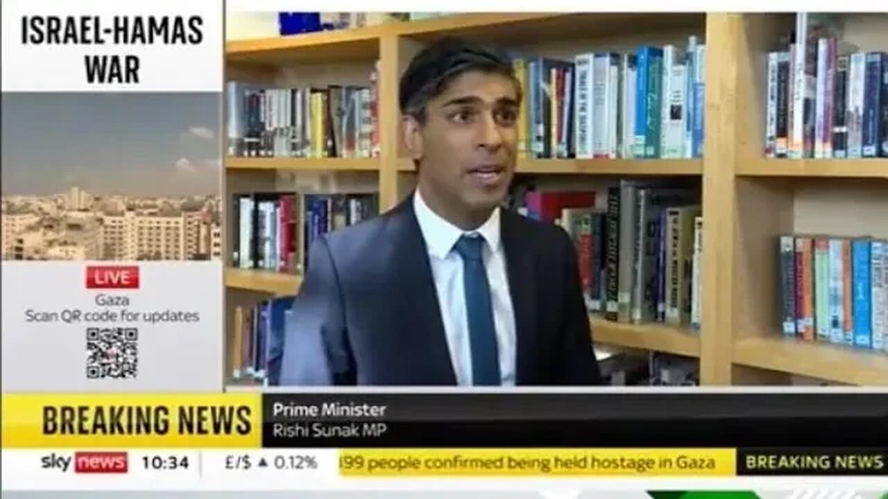 Rishi Sunak clamps down on support for Hamas