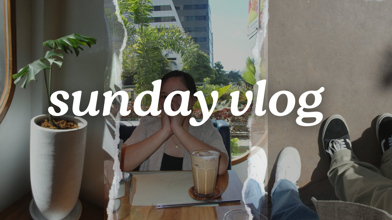 Sunday Vlog - trying a new cafe & mall shopping