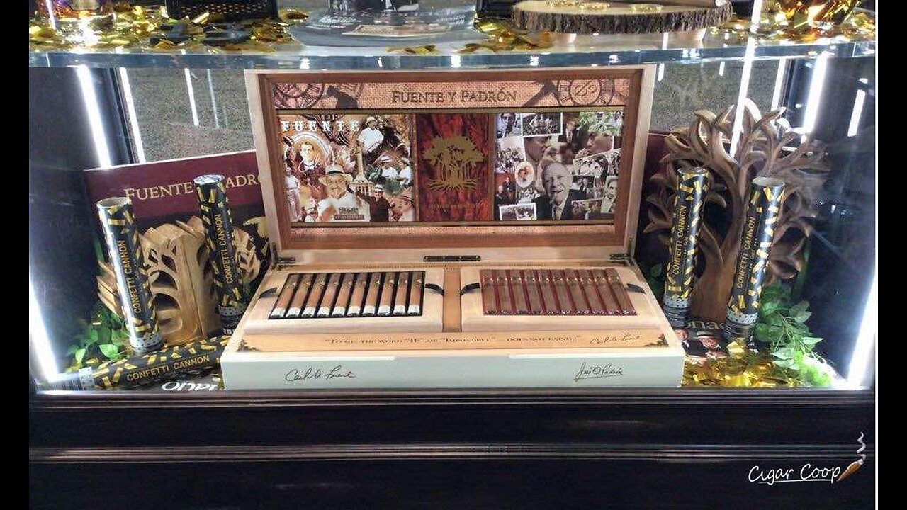 Carlito Fuente on Fuente y Padróns Legends Shipping and Cigar Reviews