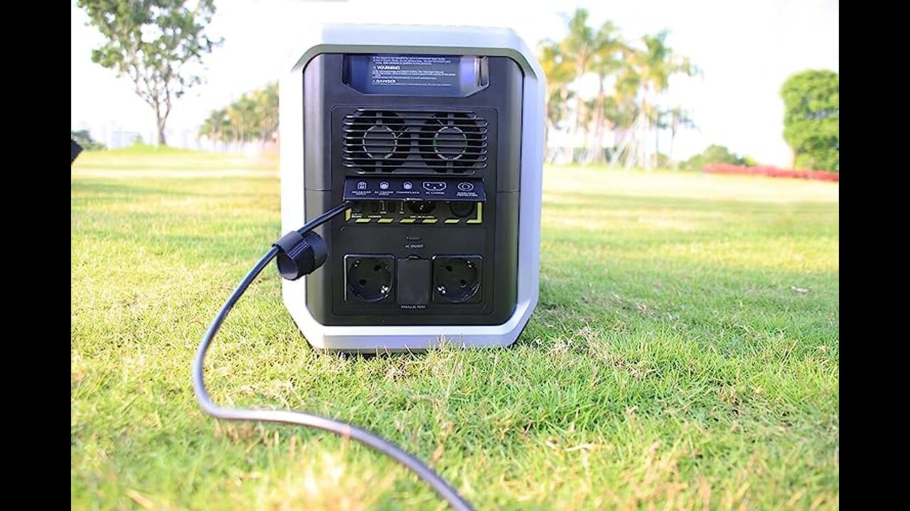 Dabbsson Portable Power Station DBS2300, 2330Wh EV Semi-solid State LiFePO4 Home Battery Backup...