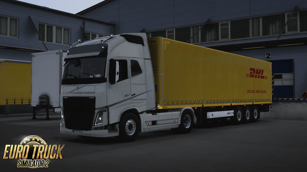 ETS2 | Volvo FH16 540 | Strasbourg FR to Zürich CH | Post Packages 11t