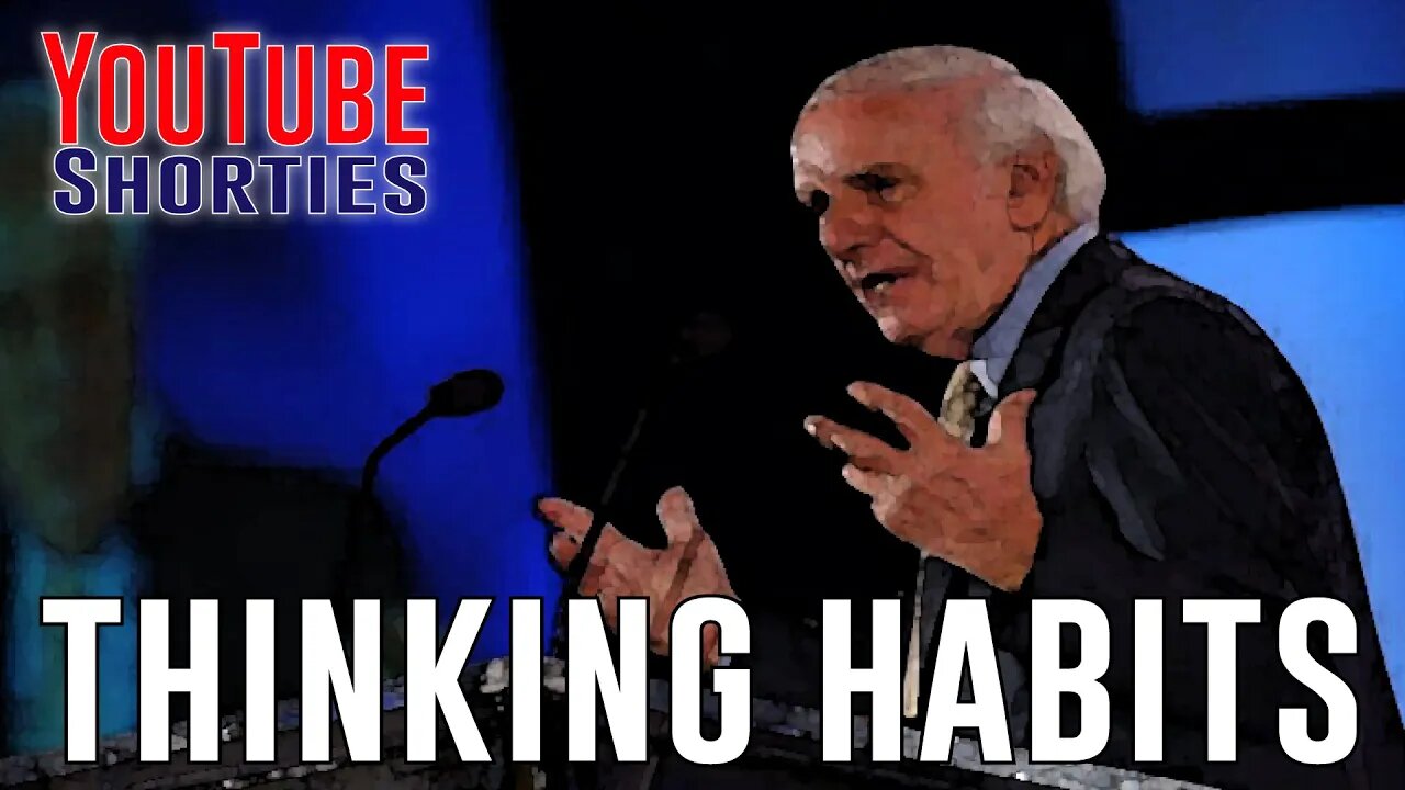 AVIOD POOR THINKING HABITS - JIM ROHN #shorts