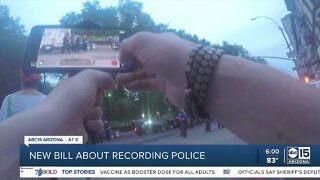 AZ State Senate to decide where someone can record police in public