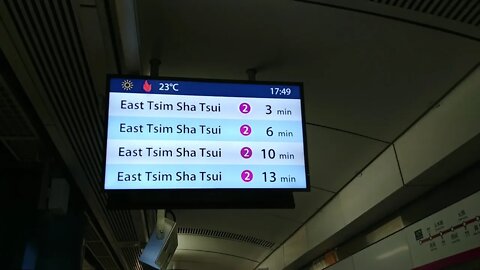 [不停元朗站]港鐵西鐵線往尖東月台廣播及元朗站飛站片段