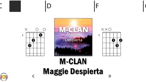 M CLAN Maggie Despierta Rod Stewart GUITAR CHORDS & LYRICS