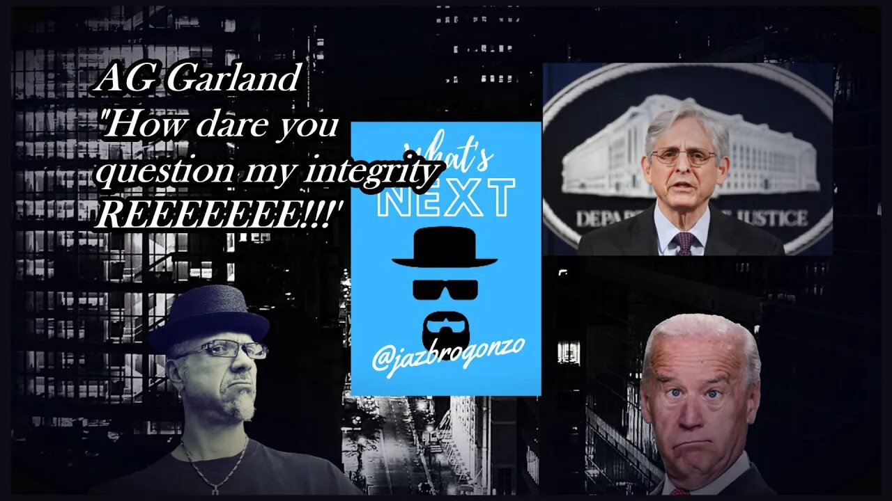 AG GARLAND'S GRANDSTANDING...(Sorry for the Intro glitch)