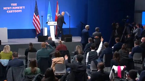 Except a few of them from a pre-approved list, all those reporters had no chance to ask questions.