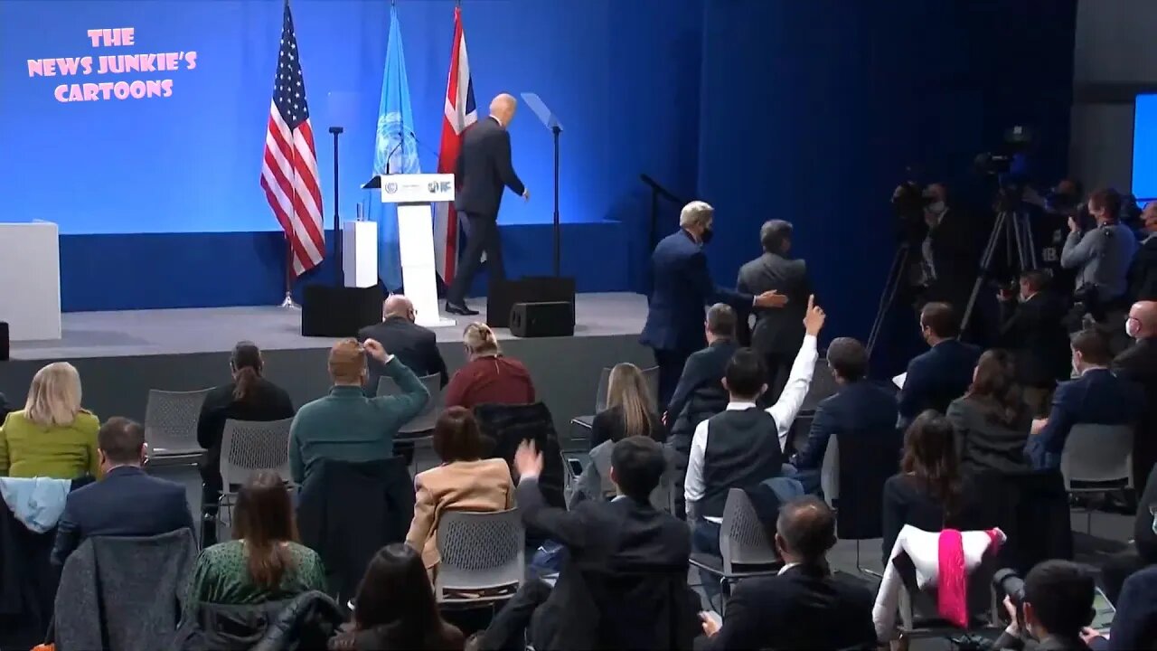 Except a few of them from a pre-approved list, all those reporters had no chance to ask questions.