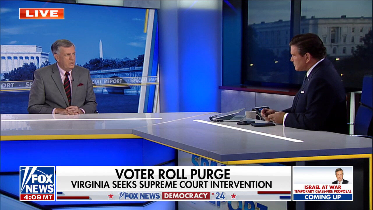 Brit Hume Dissects The 2024 Race: Polls Say It's 'Absolutely Neck And Neck'