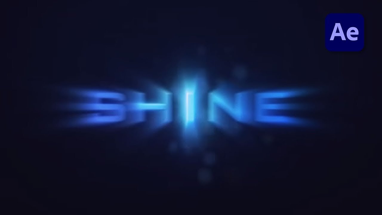 How to Create the Shine Effects without Plug-Ins in After Effects - TUTORIAL