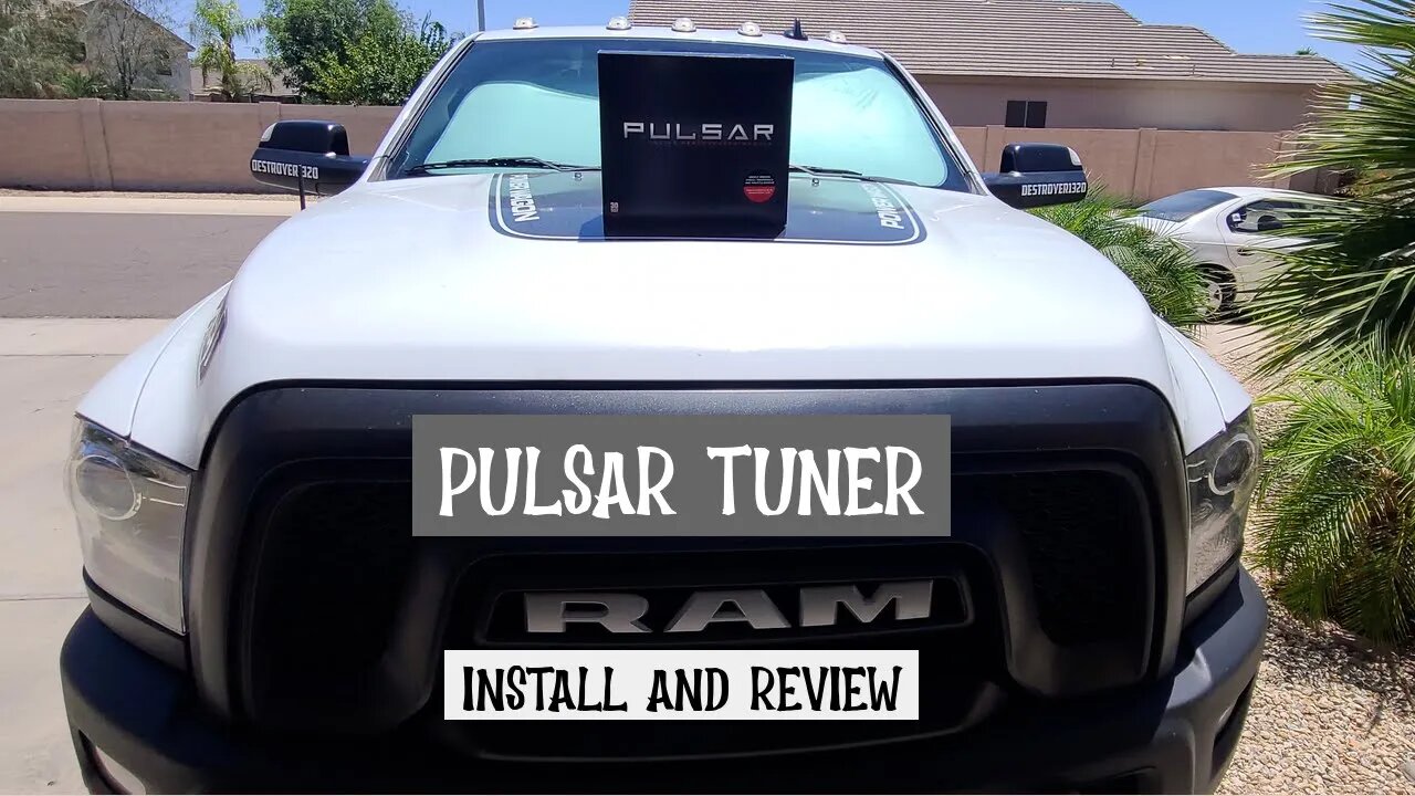 "Pulsar Tuner" 2018 Dodge Ram Power Wagon (Install and Review)#pulsar #holley