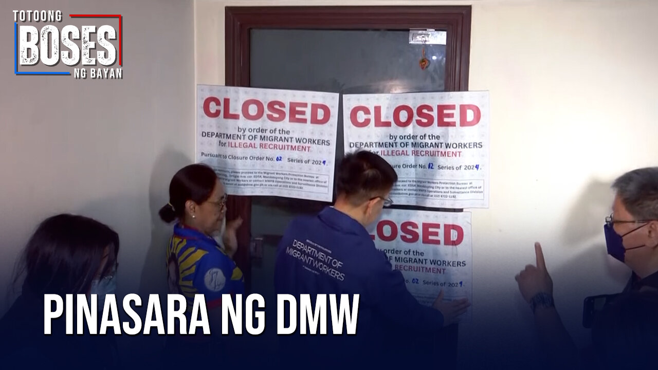 Recruitment agency na nag-aalok ng trabaho sa Europa, ipinasara ng DMW