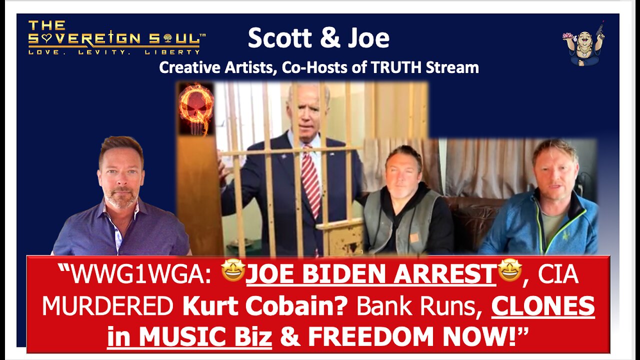 Creative ARTISTS on 🤩Joe Biden ARREST, CIA MURDERED Kurt Cobain? CLONES in MUSIC Biz & FREEDOM NOW🔥