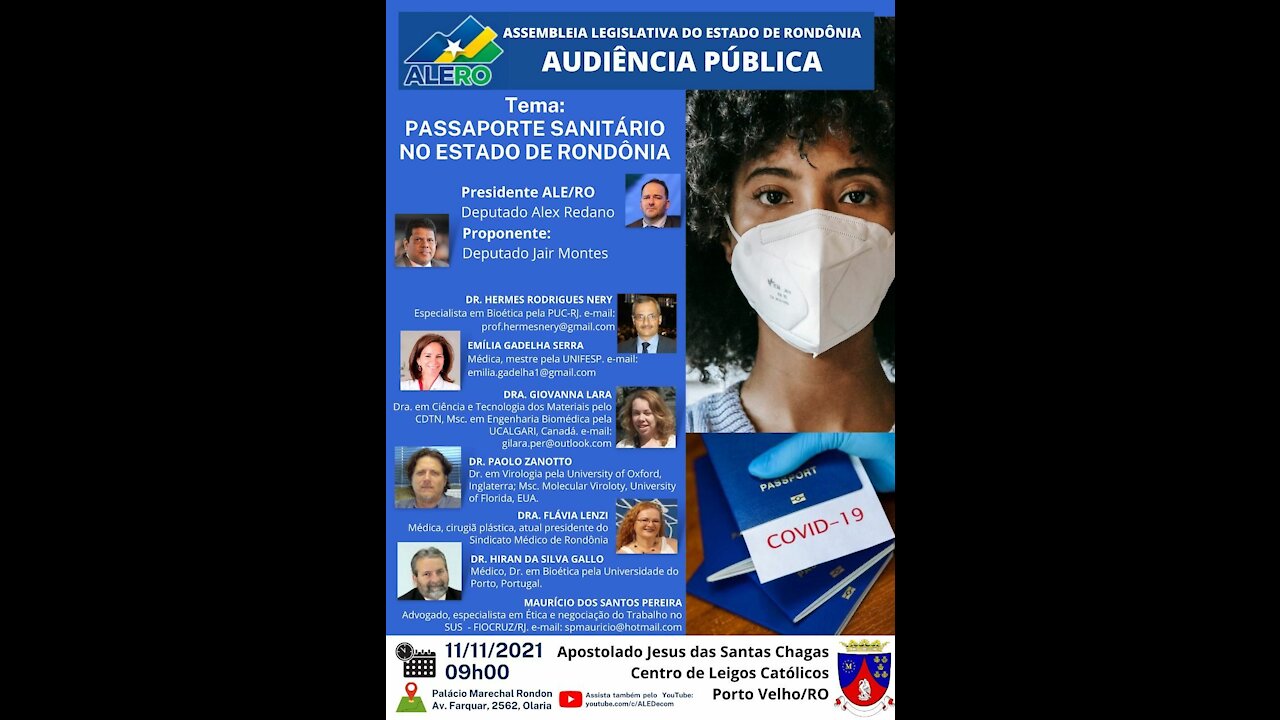 AUDIÊNCIA ASSEMBLEIA RONDÔNIA