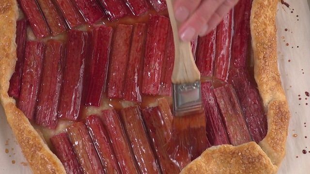 Rhubarb Galette