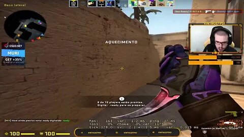 O dia que consegui brinca em um servidor MIX de CS junto com o VINTAGEFPS1 (+16)