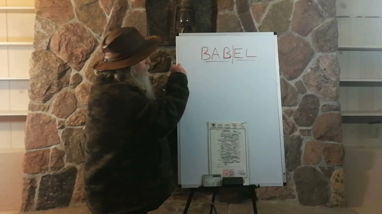 434 DEFINITION OF THE WORD: BABEL