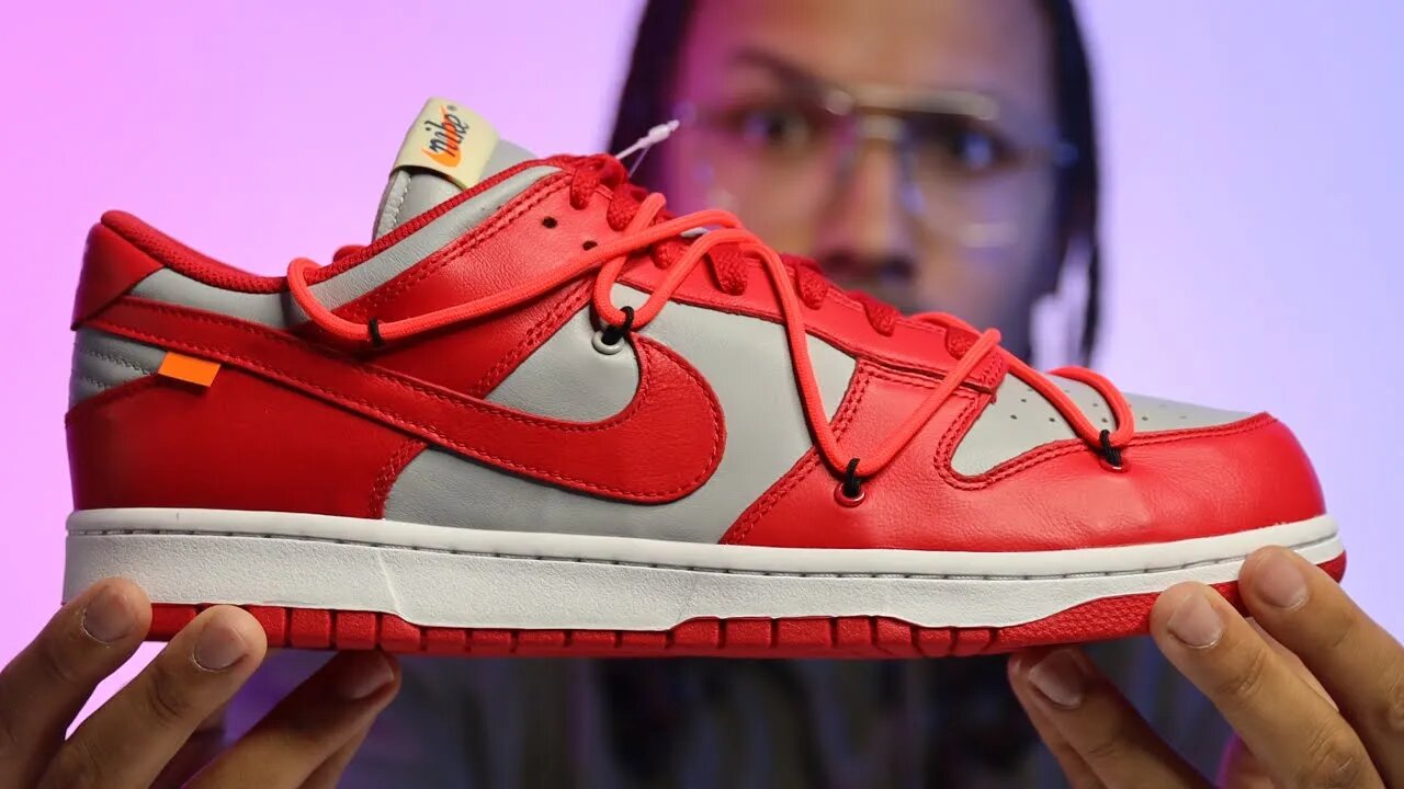 Virgil Abloh Off White Nike Dunk Low Pack UNLV University Red WORTH IT!?