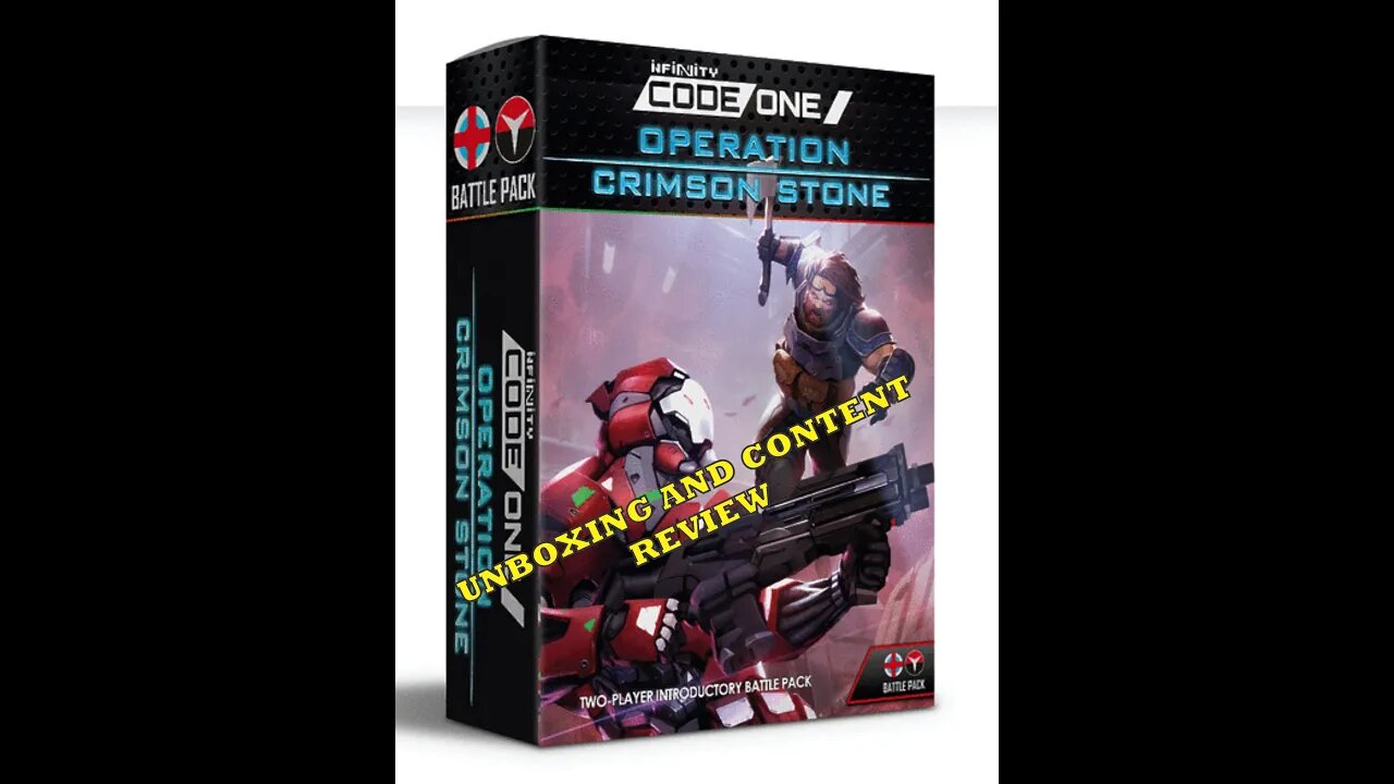 Infinity Code One Operation Crimson Stone Unboxing