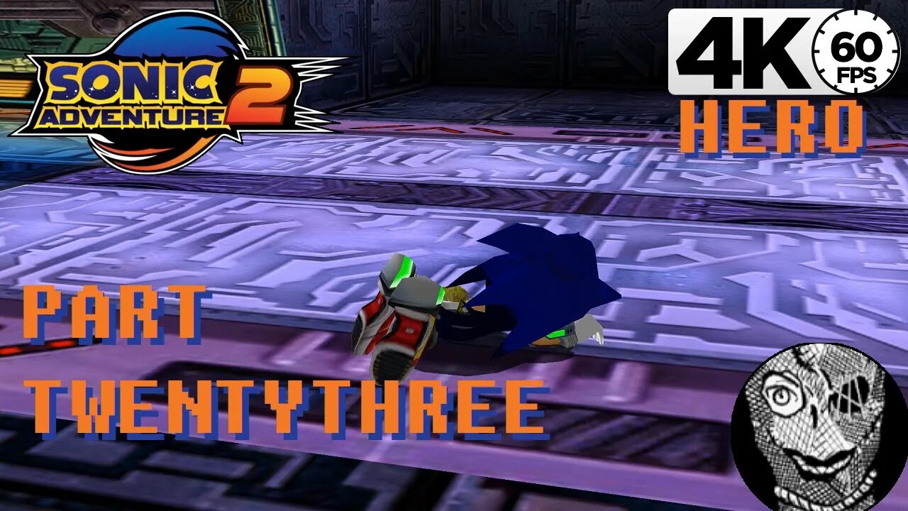 (PART 23) Sonic Adventure 2 4k [Stage 16 Final Rush] Hero Storyline