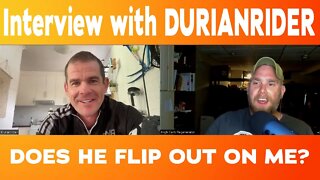 Interview with @durianrider we talk RAW VEGAN | Calories in Calories Out | Starch Solution | SUGAR