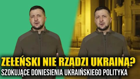 Zełenski nie rządzi już Ukrainą?! Szokujące twierdzenia ukraińskiego polityka