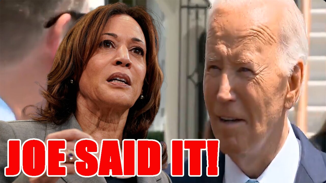 Joe Biden just DESTROYED Kamala Harris' campaign FOR GOOD after he said this!