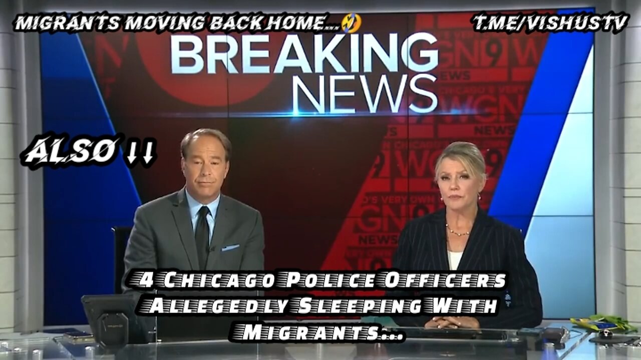 Migrants Moving Back Home & 4 Chicago Police Having Sex With Migrants... #VishusTv 📺
