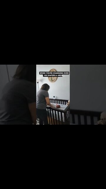 When you're changing over 100 diapers a week...