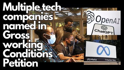 Multiple reputable Tech companies being BLASTED for Horrible working conditions