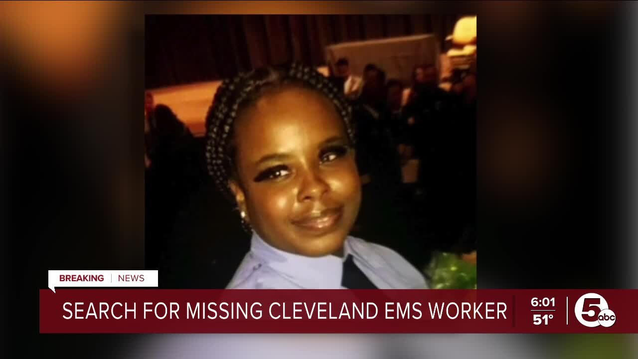 Cleveland Police search for missing endangered EMS worker