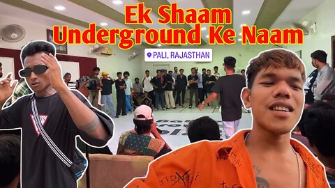 Vlog #1 || Ek Shaam Underound Ke Naam || Chawmie || My First Vlog😎 || Dance Battle || #vlog