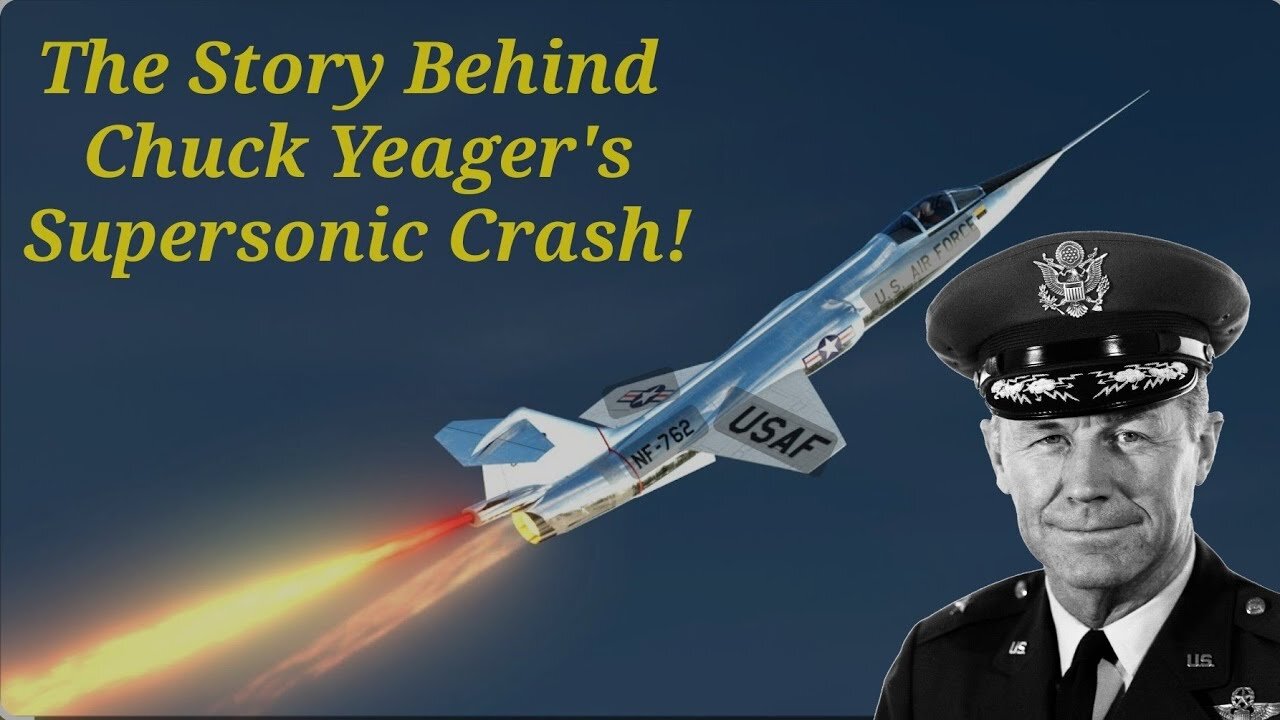 "Exclusive Video: Uncovering the Jaw-Dropping Tale of Chuck Yeager's Supersonic Crash Survival"