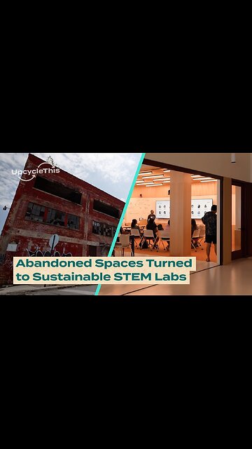 Upcycled Materials Used to Create Google’s Tech Lab for Kids