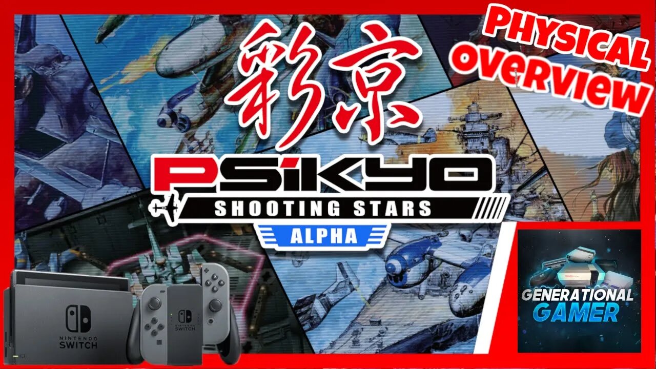 Psikyo Shooting Stars Alpha - Physical Collection (Overview of Physical Items)