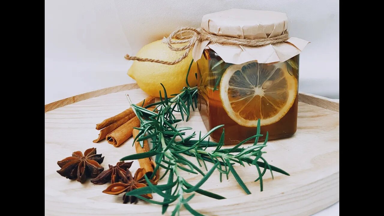 Herb infused honey