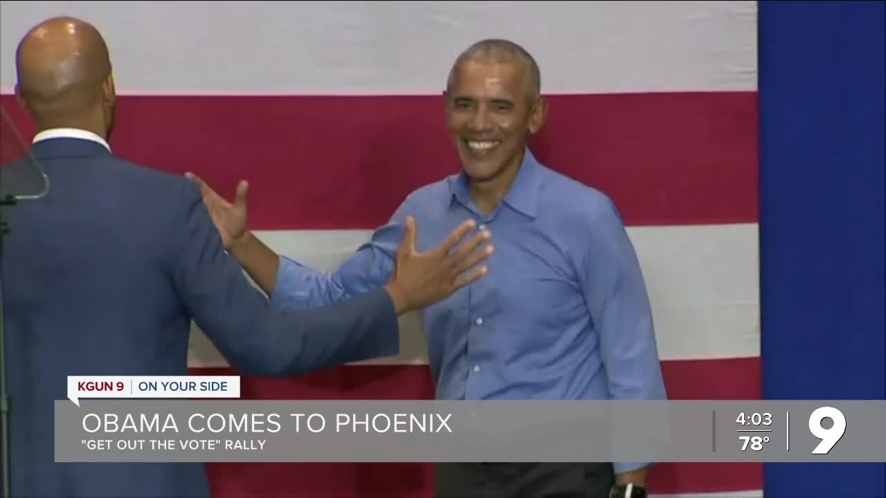 Former President Obama coming to Arizona to campaign for Katie Hobbs