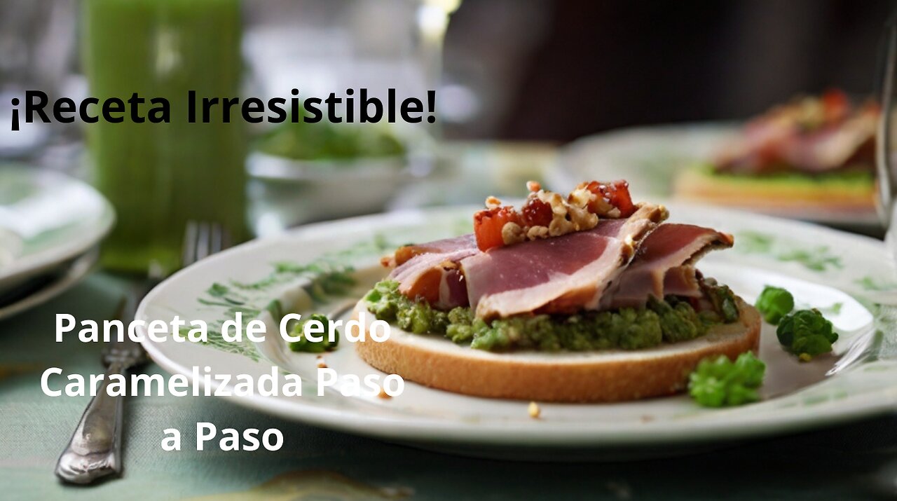 ¡Receta Irresistible! Panceta de Cerdo Caramelizada Paso a Paso