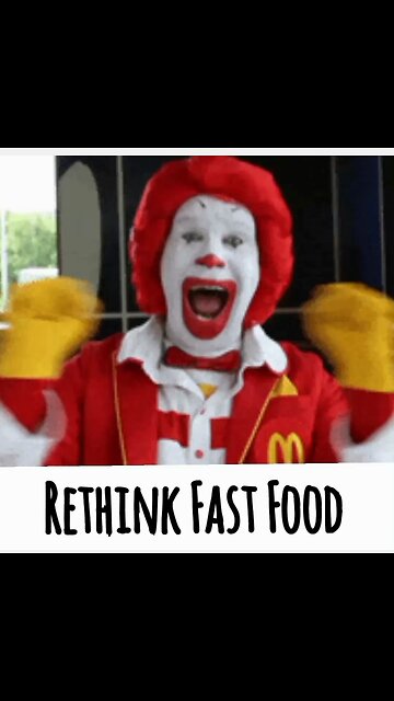 RETHINK FAST FOOD 🍔🍟