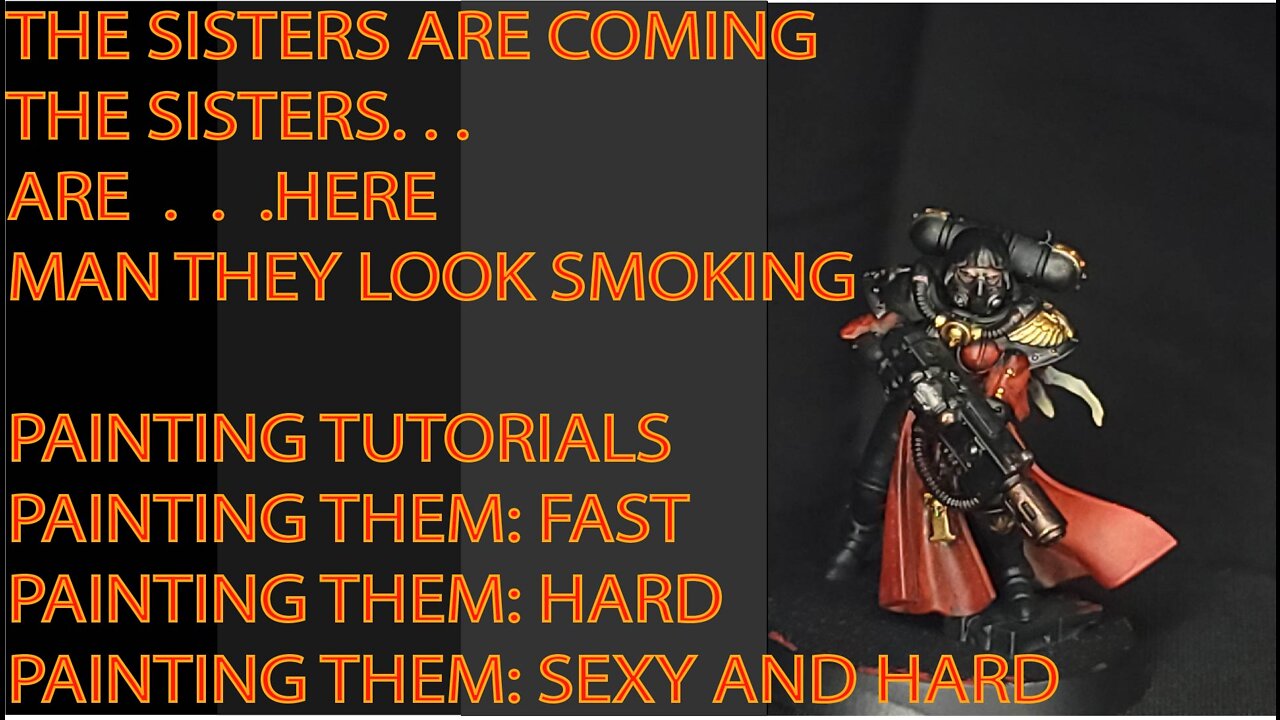 Warhammer 40K Painting Tutorial w/Lee: Sisters of Battle